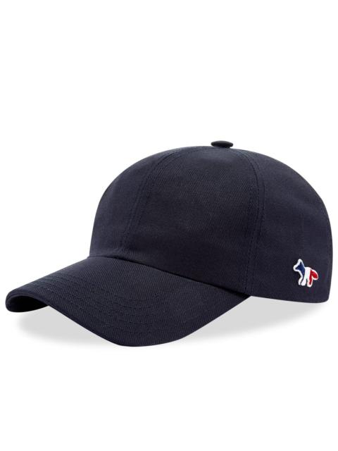 Maison Kitsuné Maison Kitsuné Tricolor Fox Patch 6 Panel Cap