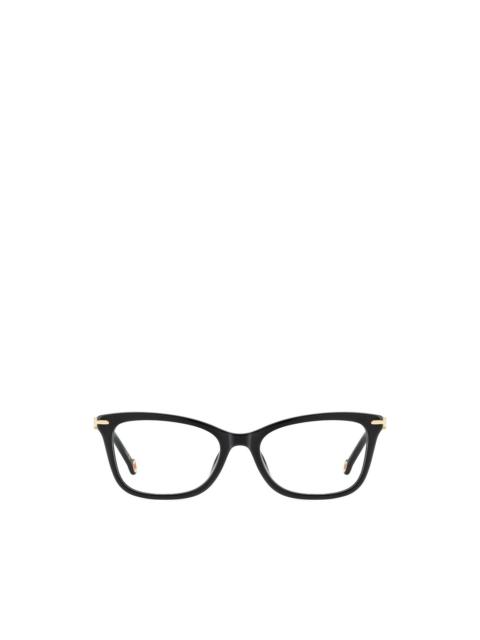 CAROLINA HERRERA logo-plaque cat-eye glasses