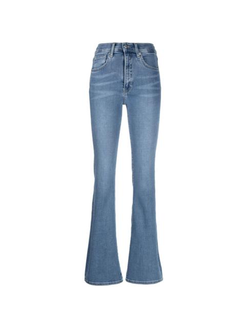 VERONICA BEARD Beverly skinny-cut flared jeans