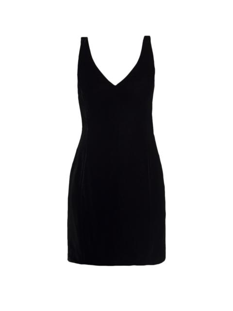EMPORIO ARMANI Velour dress