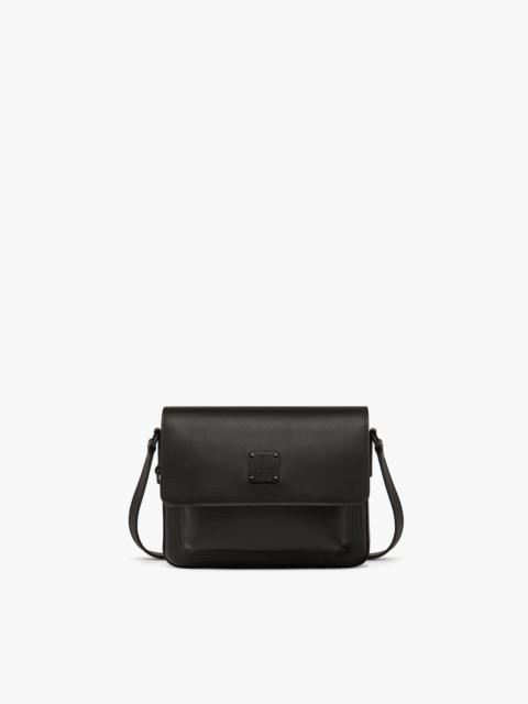 MCM Klassik Messenger Bag in Embossed Spanish Leather