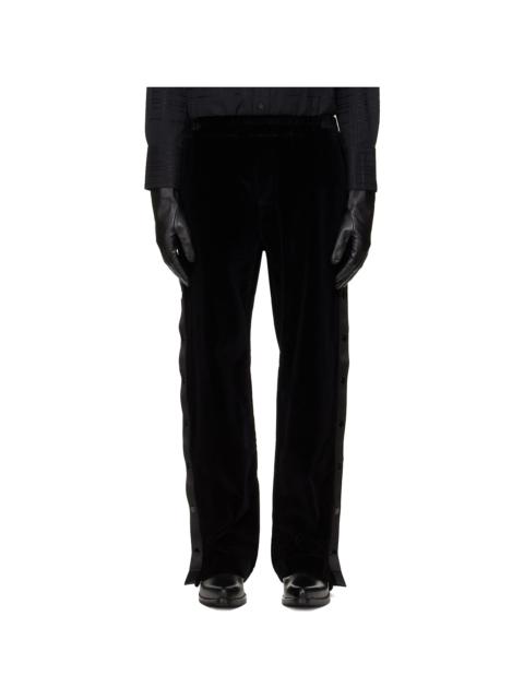ERNEST W. BAKER Black Warm-Up Trousers