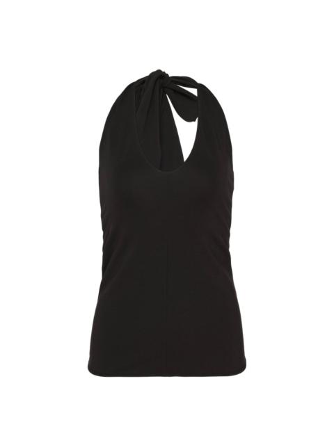 AMI Paris Backless Halter Top