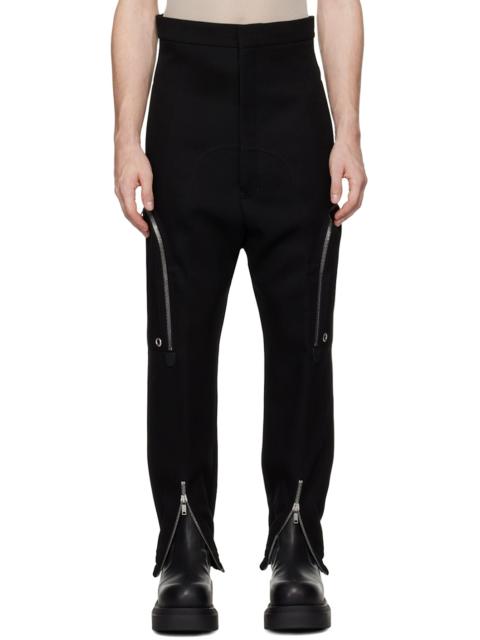 Rick Owens Black Porterville Dirt Bauhaus Cargo Pants