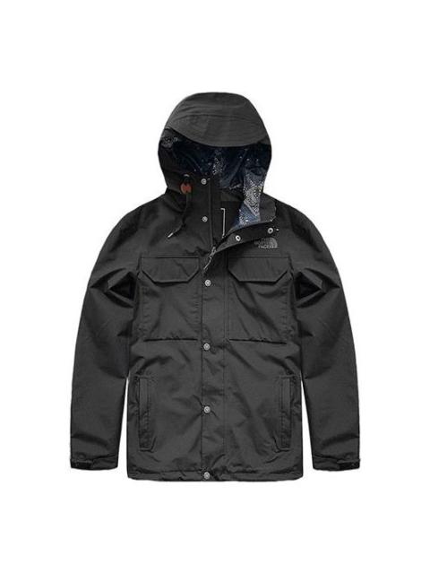 The North Face THE NORTH FACE Dryvent Down Puffer Hood Jacket 'Black' NF0A497F-JK3