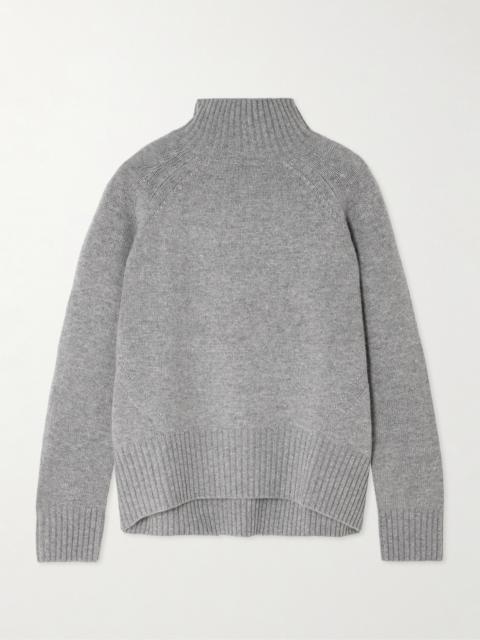 Allude Wool And Cashmere-blend Sweater