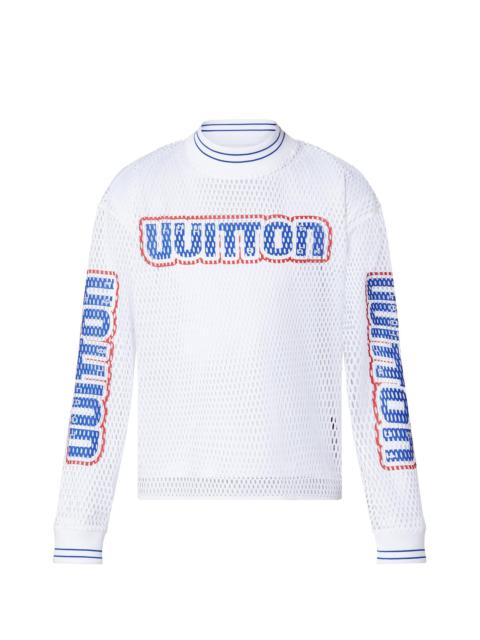 Louis Vuitton LV Graphic Mesh Long-Sleeved T-Shirt