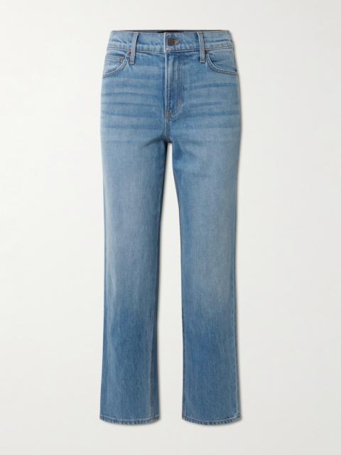 VERONICA BEARD Leah Mid-rise Straight-leg Jeans