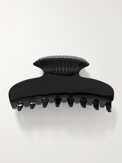 Sophie Buhai Fan Shell acetate claw clip Black