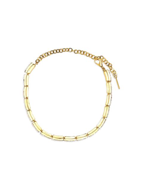 Alessandra Rich crystal-embellished necklace