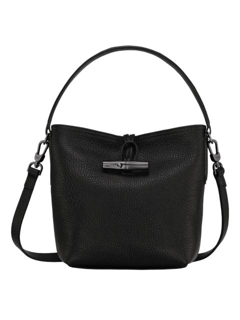 Longchamp Roseau Essential XS Bucket bag Black - Leather