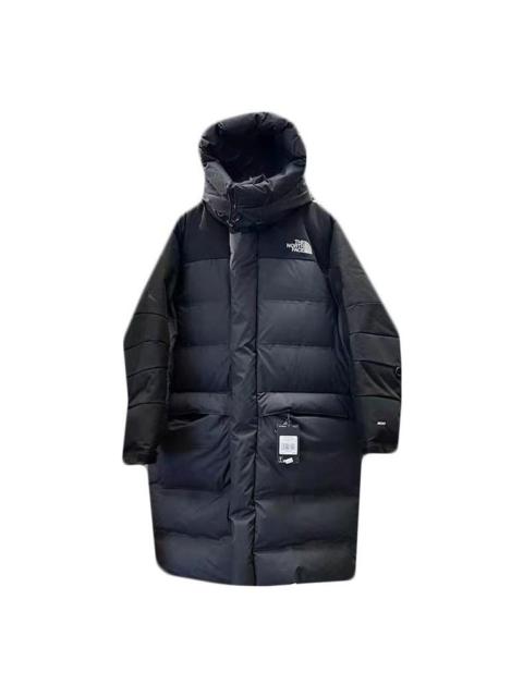 The North Face THE NORTH FACE FW22 Logo Hooded Puffer Coat 'Black' NF0A7RCR-JK3