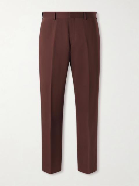 Paul Smith Straight-Leg Cotton and Linen-Blend Twill Trousers