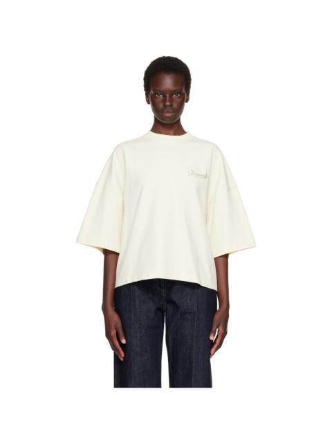 JACQUEMUS Beige 'The Corto' T-shirt