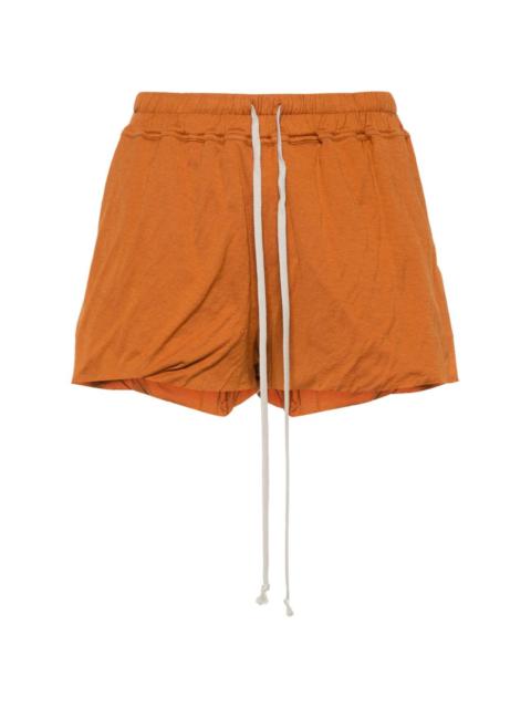 Rick Owens side-slits jersey shorts