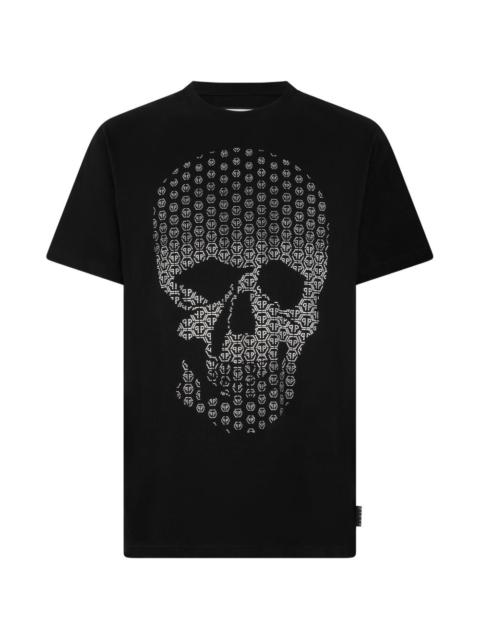 PHILIPP PLEIN rhinestone-skull T-shirt
