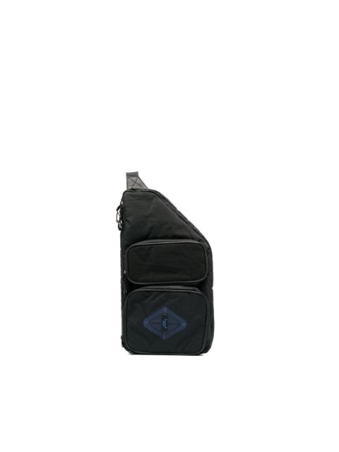 A-COLD-WALL* logo-print top zip-fastening backpack