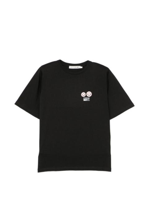 Joshua Sanders smiley graphic T-shirt
