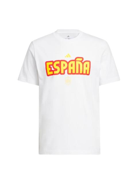 adidas adidas World Cup 2026 Spain Home Graphic Tee White