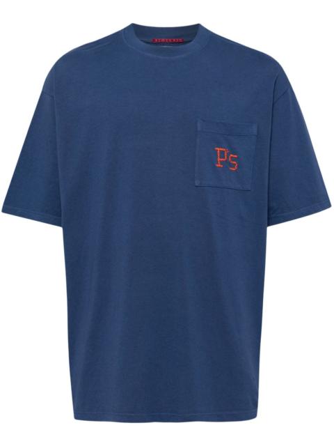 PRESIDENT’s logo-embroidered cotton T-shirt