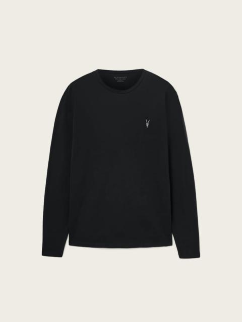 ALLSAINTS BRACE BRUSHED COTTON LONG SLEEVE T-SHIRT