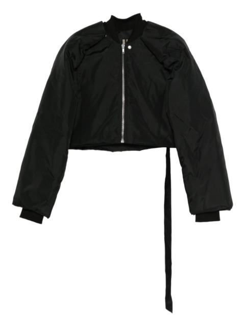 Rick Owens DRKSHDW cropped bomber jacket