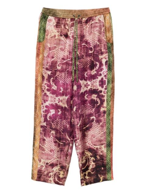 Pierre-Louis Mascia patterned trousers