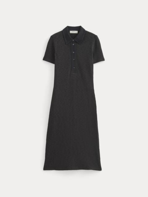EVERLANE THE COZY RIB POLO DRESS