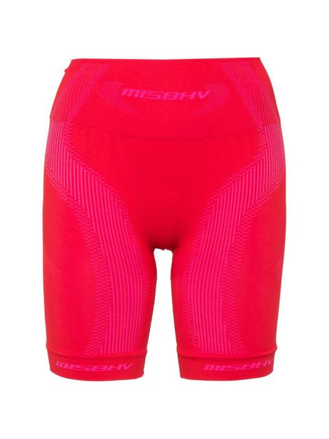 parformance logo-jacquard shorts