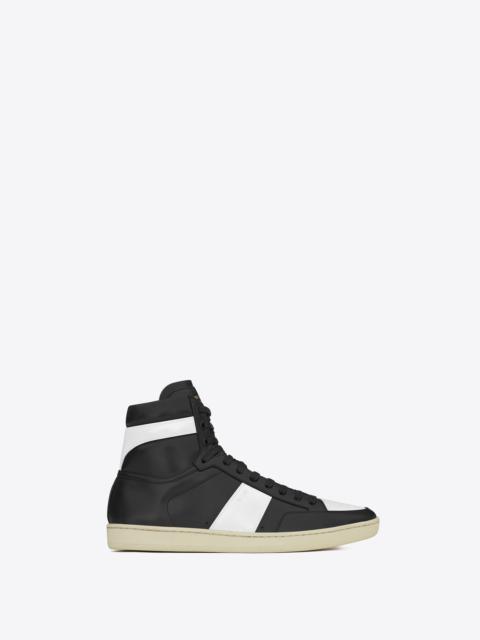 SAINT LAURENT court classic sl/10h sneakers in leather