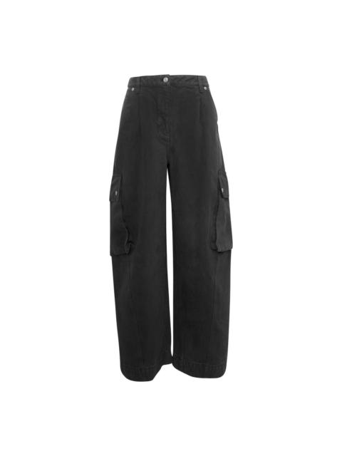 3.1 Phillip Lim Wide Leg Denim Cargo Pants