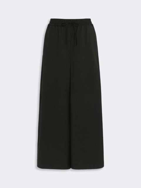 WEEKEND Max Mara ELMO Stretch wool joggers - BLACK