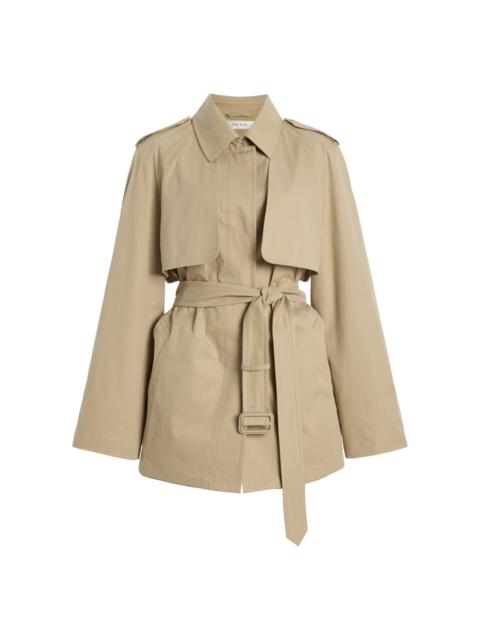 The Row Tavoris Cotton Trench Jacket neutral