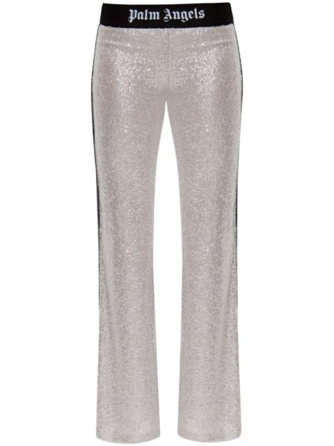 Palm Angels sequin-embellished trousers