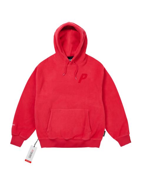 PALACE POLARTEC P3 HOOD MARS RED