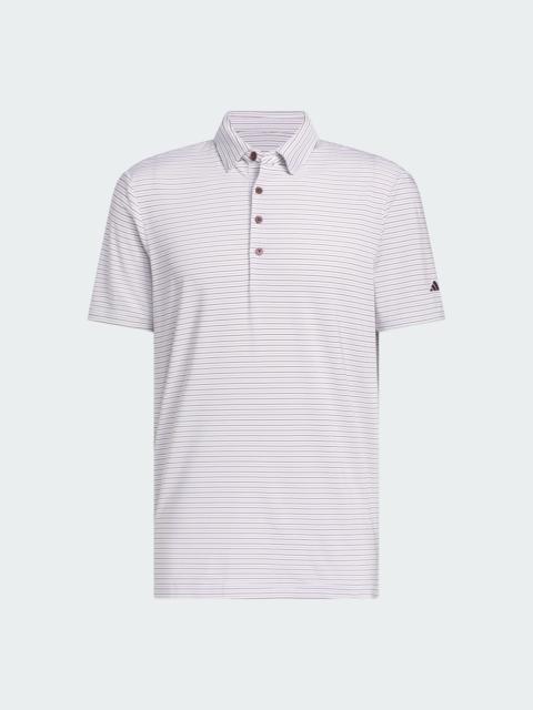 adidas ULTIMATE365+ THREE COLOR STRIPE POLO SHIRT