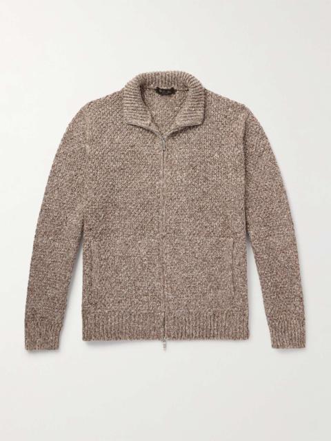 Loro Piana Silk and Cashmere-Blend Zip-Up Cardigan