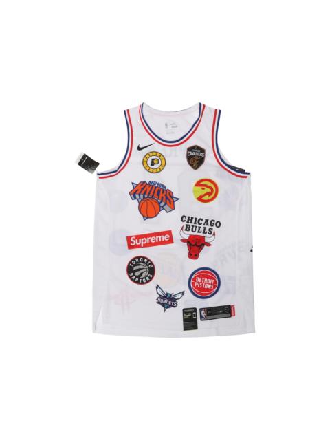Supreme Supreme Nike/NBA Teams Authentic Jersey White