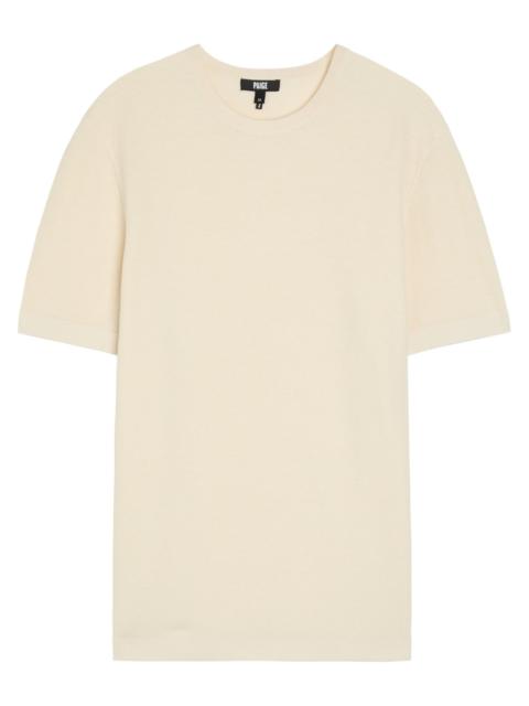 PAIGE Paige Brimmer Waffle T-shirt