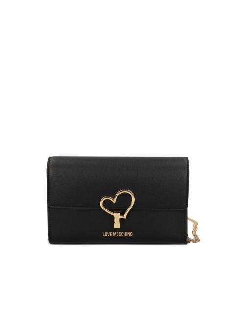 Moschino heart-detail cross body bag