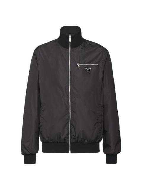 Prada Men's Reversible Wool And Nylon Jacket - Black