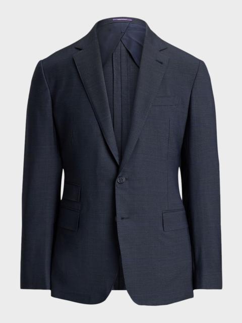 Ralph Lauren Men's Wool Glen Plaid Two-Piece Suit