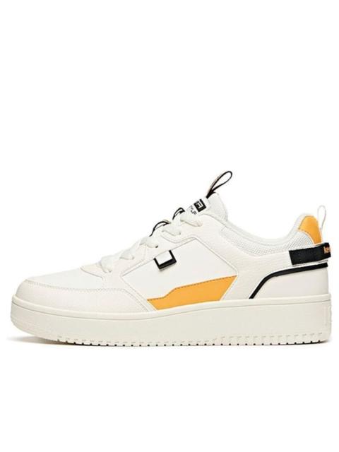 ANTA ANTA Skateboarding Series Sneakers 'White Orange Black' 912018066-5