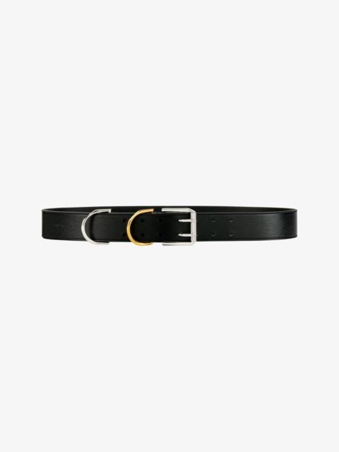 VOYOU BELT IN LEATHER