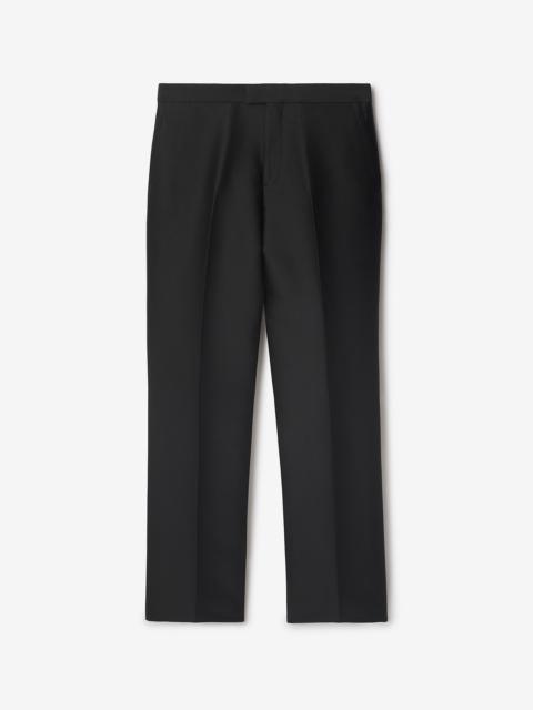 Burberry Wool Silk Tailored Trousers