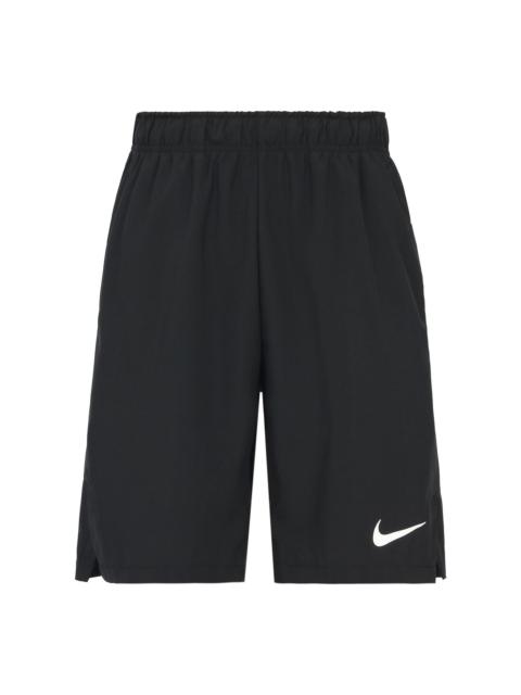 Nike Dri-FIT 9 Solid Color Woven Training Sports Shorts Black DM6618-010