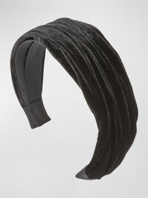 Jennifer Behr Natasha Velvet Headband