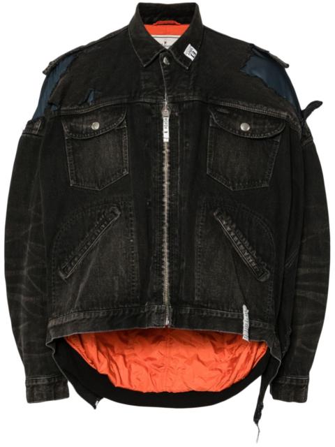 Maison MIHARAYASUHIRO layered denim jacket