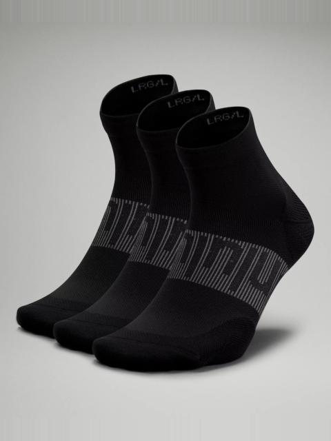 lululemon Men's Power Stride Ankle Socks *3 Pack