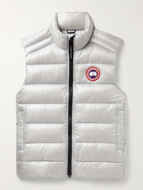 Canada Goose Crofton Slim-Fit Quilted Recycled Nylon-Ripstop Down Gilet